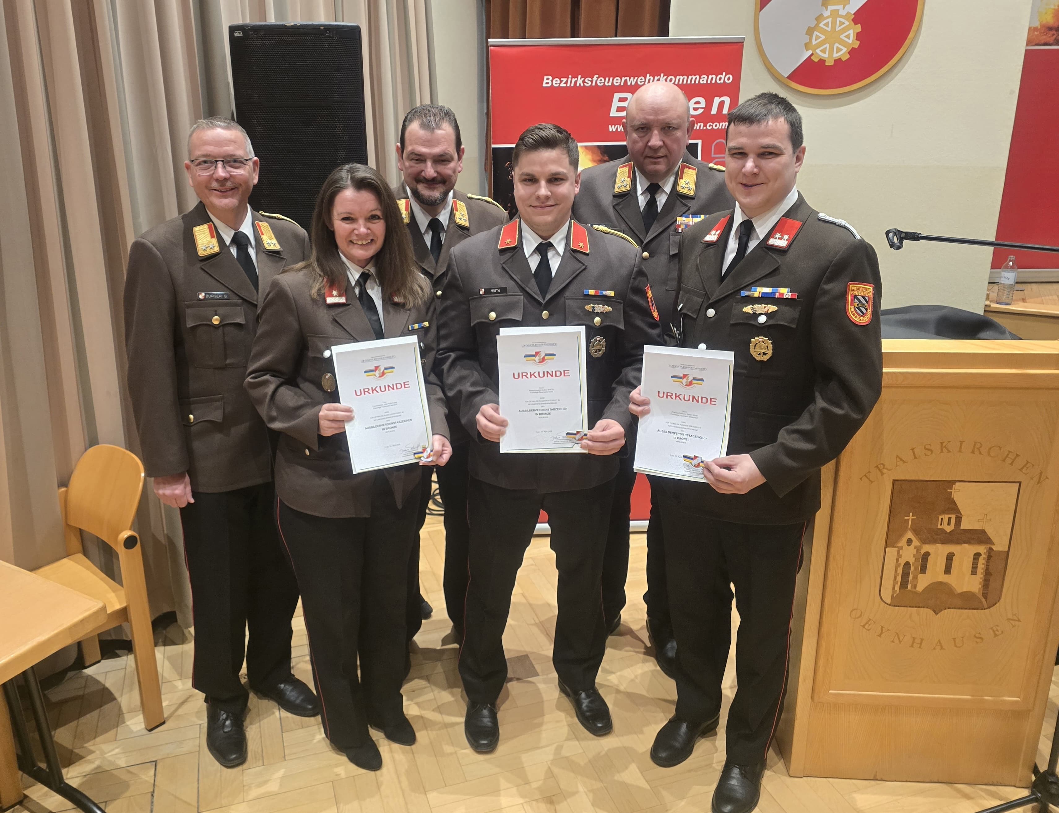 FFBDF BFKDO Oyenhausen Ehrung HofschusterJ